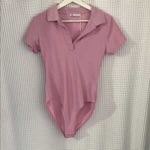 Zara Light Pink Kids Bodysuit